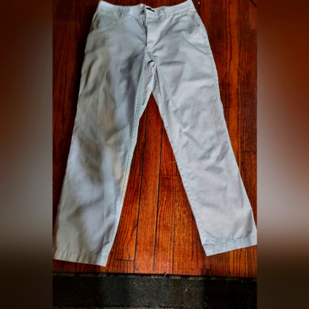 Basic Editions Khaki  Classic Straight-Leg